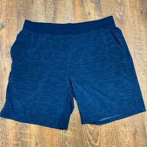 Lululemon T.H.E. Shorts Mens XXL Liner-less Blue 9” Inseam